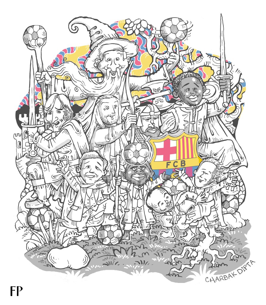 The Lords of the Ball - J.R.R. Tolkien's Legacy and FC Barcelona