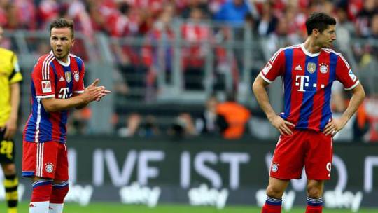 Bayern Munich steal Mario Gotze and Robert Lewandowski from Jurgen Klopp's Borussia Dortmund