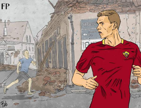 Edin Dzeko has always played his football while looking over his shoulder. Even after a truckload of goals in the Premier League, Bundesliga and now the Serie A, he hasn't received the adulation that a man of his achievements deserves.