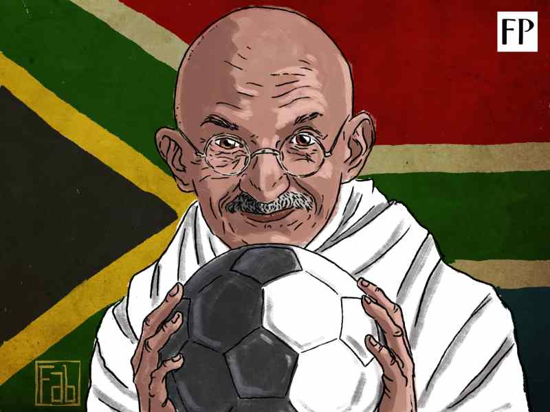 Mahatma Gandhi's Experiments with Football - Resistance vs Racism in South Africa