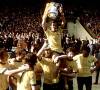 Lifting FA Cup trophy at Wembley on May 8, 1971