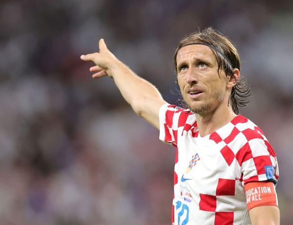 Luka Modric Croatia World Cup 2022 Qatar Brazil