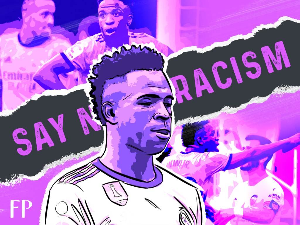 racism, Vinicius Jr, Spain, La Liga, football, Real Madrid, say no to racism, xenophobia, racists