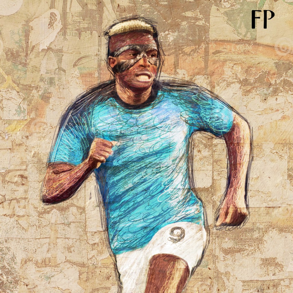 Victor Osimhen, Napoli, Nigeria, Wolfsburg, Charleroi, Lille, football, star, hero, Scudetto, Naples